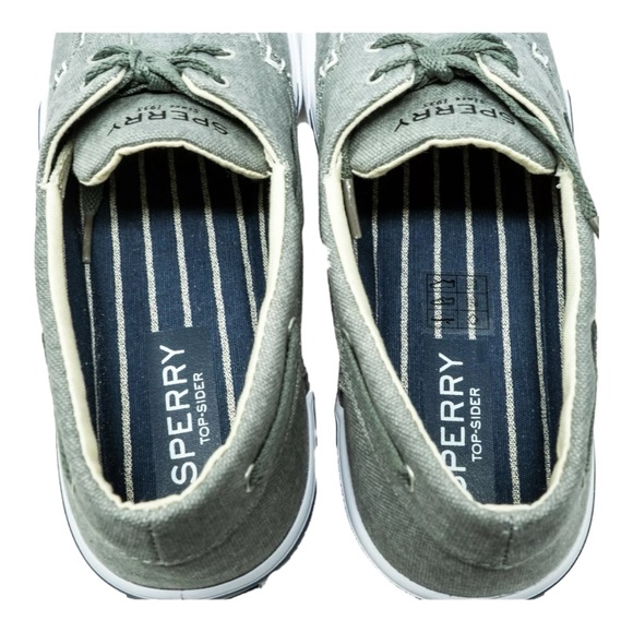 Sperry Top-Spider Canvas Boat Shoes, Grey, Size: 10M | EU43, UK9 - Picture 4 of 5